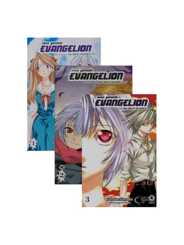 Box - Neon Genesis Evangelion the Iron Maiden 2nd Vol 1, 2 e 3